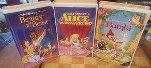 lot 133 image: Disney Black Diamond Classics VHS