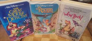 lot 134 image: Disney VHS