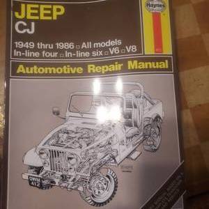lot 166 image: Vintage Haynes Jeep 1949-1986 Jeep repair manual