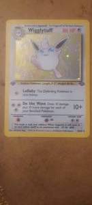 lot 172 image: 1999 Pokemon Wiggleytuff Holo Rare NMM
