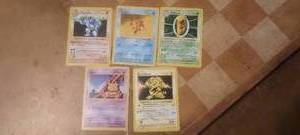 lot 173 image: 1999 Pokemon Unlimited Shadowless cards NMM
