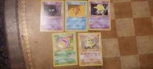 lot 175 image: 1999 Pokemon Unlimited Shadowless cards NMM