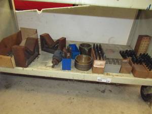 lot 219 image: Assorted steel stamps plus as shown