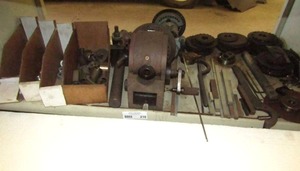 lot 218 image: Assorted milling accessories plus as shown