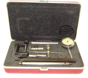 lot 199 image: Starrett micrometer set