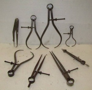 lot 196 image: Vintage calipers
