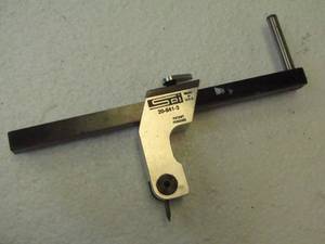 lot 189 image: SPI Precision Indicator Holder with 2 high vertical Arm model 20-841-3