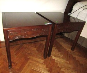 lot 385 image: Vintage Heritage matching night stands (Bid is times the quantity of 2)