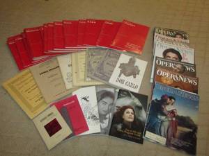 lot 398 image: Opera news and other opera related publications