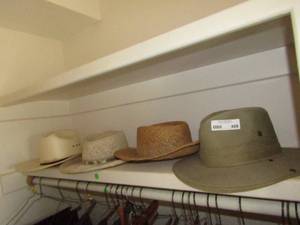 lot 408 image: Resistol mens cowboy hat and three other hats