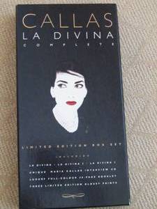 lot 423 image: Callas La Divina limited edition box set