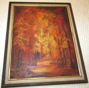 lot 429 image: Framed oil painting artist signed