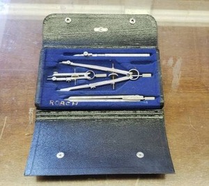 lot 17 image: Vintage Dietzen 4 Piece Drafting Tool Set