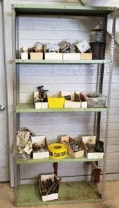 lot 34 image: Metal Shelf.  Contents Not Included
