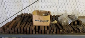 lot 55 image: Large Quantity of Lathe Bar Stock, Approx 400 Pieces