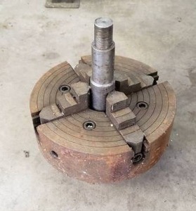 lot 64 image: Buck Model 1312 12 4 Independent Jaw Lathe Chuck