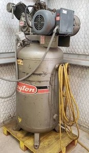 lot 109 image: Dayton 80 gallon industrial air compressor model 3Z966B