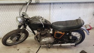 lot 111 image: 1968 Triumph Motorcycle, 18,179 Miles, Has Keys & Title. SEE DESCRIPTION FOR IMPORTANT VEHICLE INFORMATION