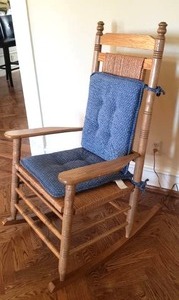 lot 455 image: Cracker Barrel rocking chair