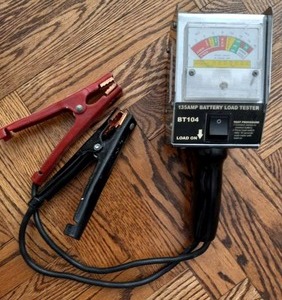 lot 545 image: 135 amp battery load tester