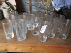 lot 11 image: Large lot of drinking glasses qty 10 plus