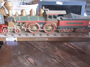 lot 57 image: The Philadelphia 1871 train dcor