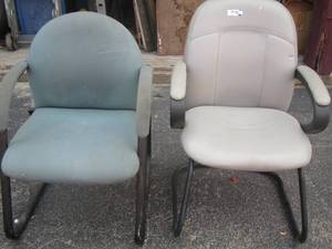 lot 59 image: used office chairs qty 2