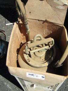 lot 97 image: Piston hand pump in original box