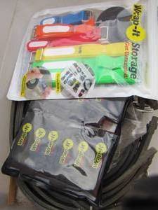lot 150 image: Wrap it storage straps and bungee cords
