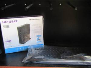 lot 223 image: New keyboard- Netgear TV connection new
