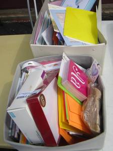 lot 237 image: stationary lot cards- envelopes- and more
