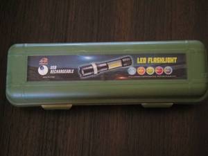 lot 314 image: Large rechargeable flash light New