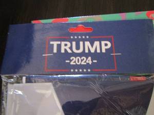 lot 322 image: Trump 2024 Flag New
