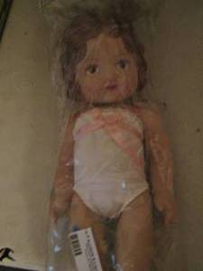 lot 162 image: Pansy doll 18  new