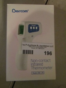 lot 196 image: berrcom non contact infrared thermometer