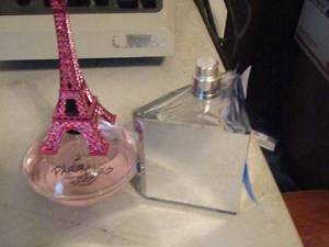 lot 216 image: Paris  perfume used, marc ecko blue perfume used
