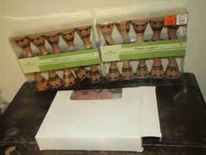 lot 230 image: Rose light dcor, Kurts Adler indoor outdoor party lights new