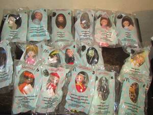 lot 236 image: Madame Alexander McDonalds toys number included are 1 through 8 some have multiple numbers