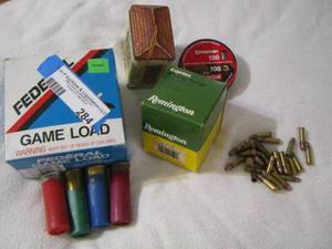 lot 284 image: Federal game load shot shells 12 gauge  7 12 shot PARTIAL BX,  Remington express  410 gauge 3 length  PARTIAL BX,  Copperhead bb and more