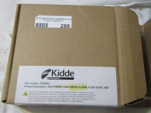 lot 286 image: kidde front load smoke alarm
