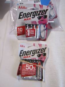 lot 42 image: lot of triple A and double A  batteries