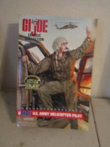 lot 85 image: GI JOE US ARMY HELICOPTER PILOT  GI JANE DOLL