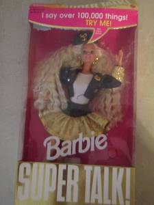 lot 103 image: BARBIE SUPER TALK