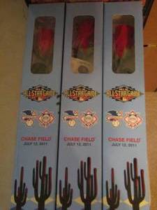 lot 120 image: MLB ALL STAR GAME CHASE FIELD JULY 12 2011 A ROSE FOR A CAUSE QTY 3