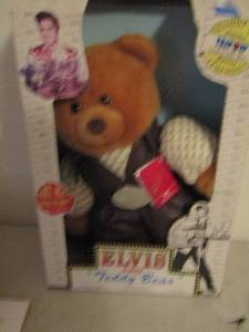 lot 147 image: ELVIS SINGS TEDDYBEAR IN ORIGINAL BOX