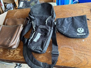lot 257 image: gun bags and holsters