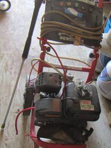 lot 66 image: Predator 3100 psi 6.5 HP power washer with all nozzles and spray hose