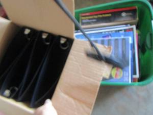 lot 127 image: office supplies includes binders, envelopes, greeting card paper and more