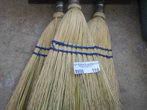 lot 110 image: WISK BROOMS qty 3
