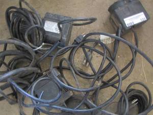 lot 123 image: submersible water pumps 120v 60 Hz qty 4